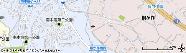 神奈川県横浜市旭区桐が作1859周辺の地図