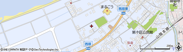 鳥取県米子市淀江町西原1164周辺の地図
