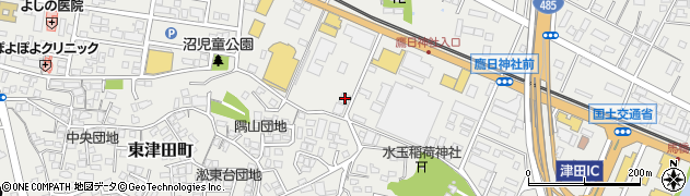 島根県松江市東津田町1230周辺の地図