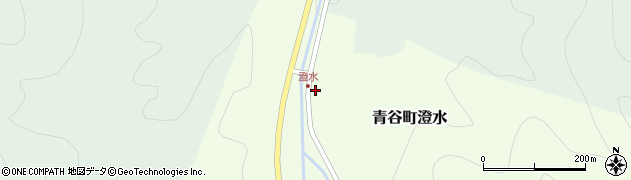 鳥取県鳥取市青谷町澄水75周辺の地図