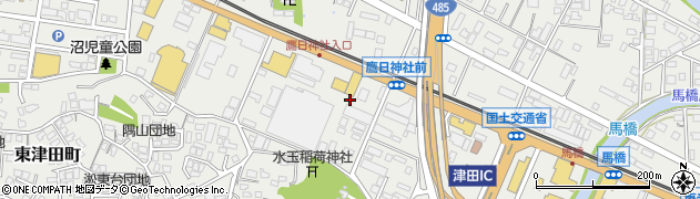 島根県松江市東津田町1252周辺の地図