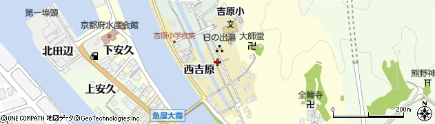 京都府舞鶴市西吉原62周辺の地図