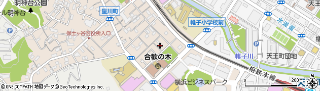 神奈川県横浜市保土ケ谷区神戸町周辺の地図
