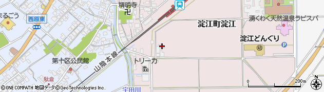 鳥取県米子市淀江町淀江88周辺の地図