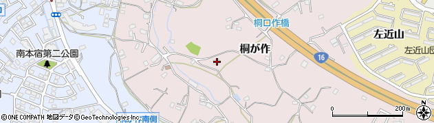 神奈川県横浜市旭区桐が作1717周辺の地図