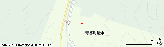 鳥取県鳥取市青谷町澄水103周辺の地図