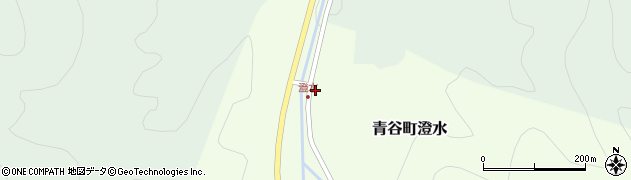 鳥取県鳥取市青谷町澄水79周辺の地図