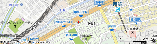 中央電器住設株式会社周辺の地図