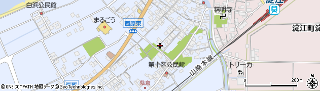 鳥取県米子市淀江町西原562周辺の地図