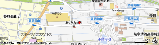 岐阜中消防署東分署周辺の地図
