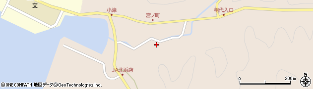 島根県出雲市小津町89周辺の地図