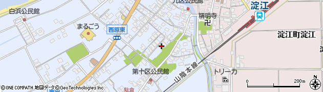 鳥取県米子市淀江町西原572周辺の地図