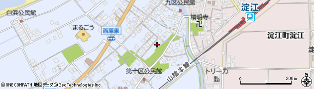鳥取県米子市淀江町西原571周辺の地図