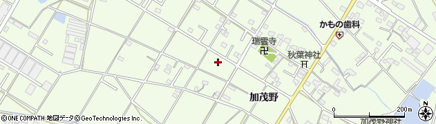 岐阜県美濃加茂市加茂野町（加茂野）周辺の地図