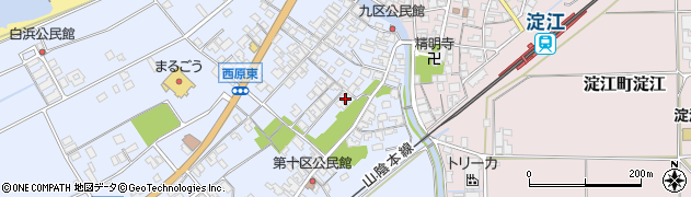 鳥取県米子市淀江町西原570周辺の地図