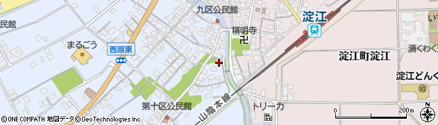 鳥取県米子市淀江町西原481周辺の地図