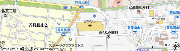 有限会社印章の開聞堂　バロー芥見店周辺の地図