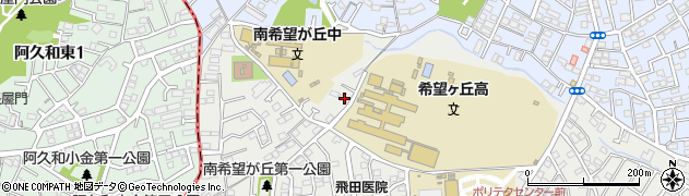 神奈川県横浜市旭区南希望が丘108周辺の地図