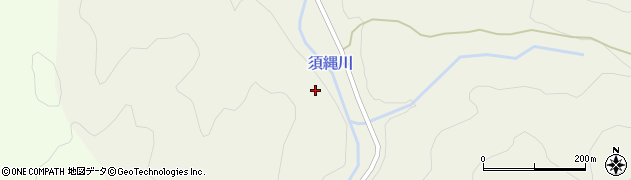 須縄川周辺の地図