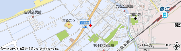 鳥取県米子市淀江町西原1299周辺の地図