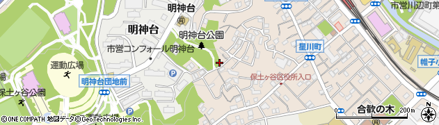 神奈川県横浜市保土ケ谷区星川1丁目22-32周辺の地図
