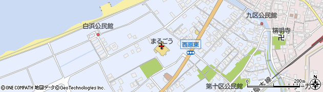 鳥取県米子市淀江町西原1155周辺の地図