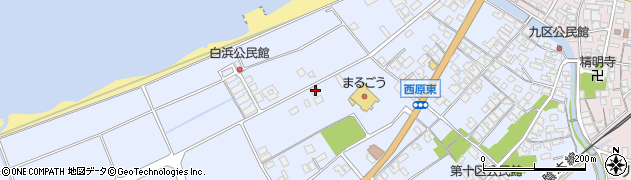 鳥取県米子市淀江町西原1295周辺の地図