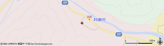 兵庫県豊岡市日高町羽尻327周辺の地図