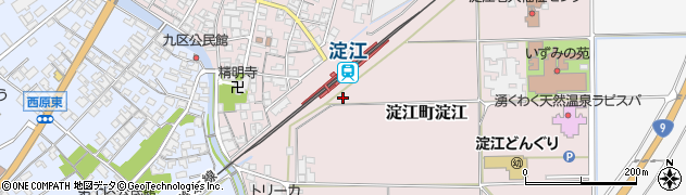 鳥取県米子市淀江町淀江1026周辺の地図