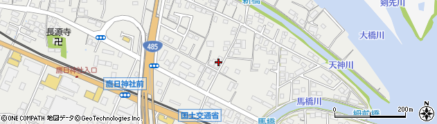 島根県松江市東津田町813周辺の地図