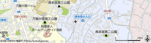 神奈川県横浜市旭区南本宿町74-13周辺の地図