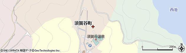 滋賀県長浜市須賀谷町周辺の地図