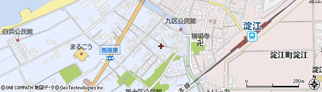 鳥取県米子市淀江町西原535周辺の地図