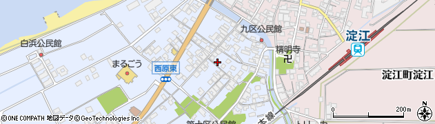 鳥取県米子市淀江町西原550周辺の地図