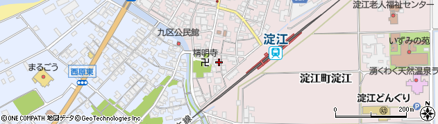 鳥取県米子市淀江町淀江246周辺の地図