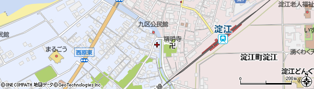 鳥取県米子市淀江町西原506周辺の地図