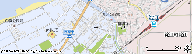 鳥取県米子市淀江町西原533周辺の地図