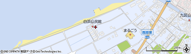 鳥取県米子市淀江町西原1332周辺の地図