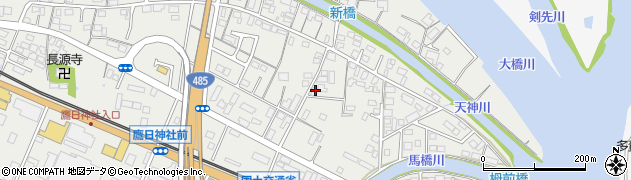 島根県松江市東津田町798周辺の地図