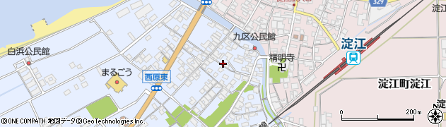 鳥取県米子市淀江町西原530周辺の地図