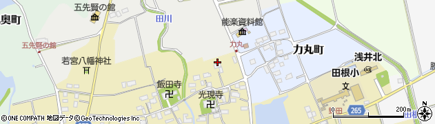 滋賀県長浜市高畑町135周辺の地図