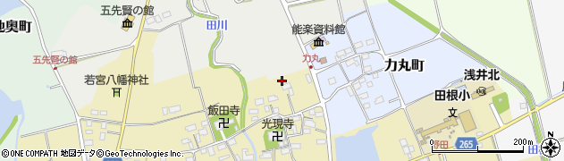 滋賀県長浜市高畑町136周辺の地図