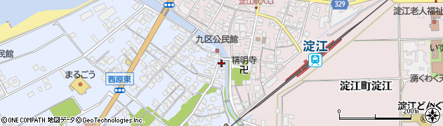 鳥取県米子市淀江町西原507周辺の地図