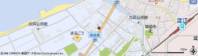 鳥取県米子市淀江町西原1303周辺の地図