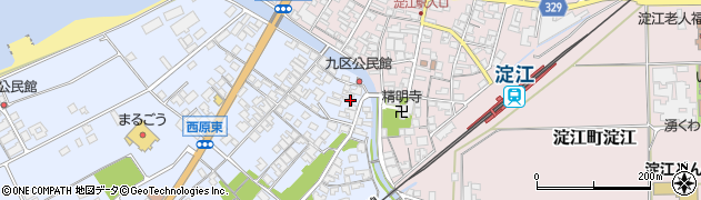 鳥取県米子市淀江町西原520周辺の地図