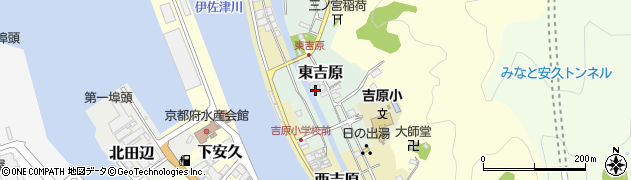 京都府舞鶴市東吉原424周辺の地図