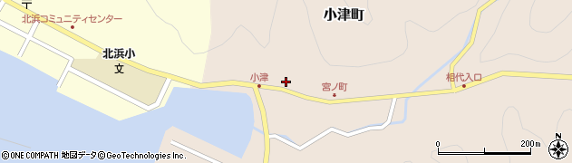 島根県出雲市小津町1104周辺の地図