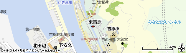 京都府舞鶴市東吉原422周辺の地図