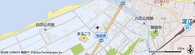 鳥取県米子市淀江町西原1300周辺の地図