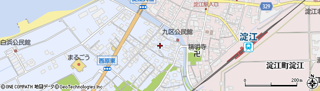 鳥取県米子市淀江町西原521周辺の地図